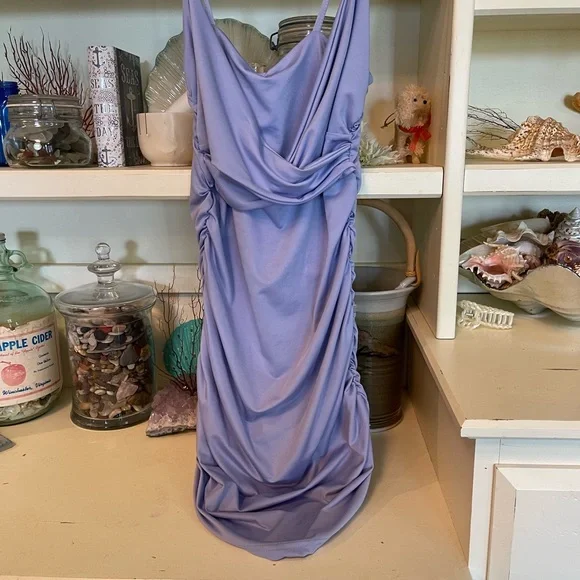 Lavender Mini Dress - Picture 2 of 6